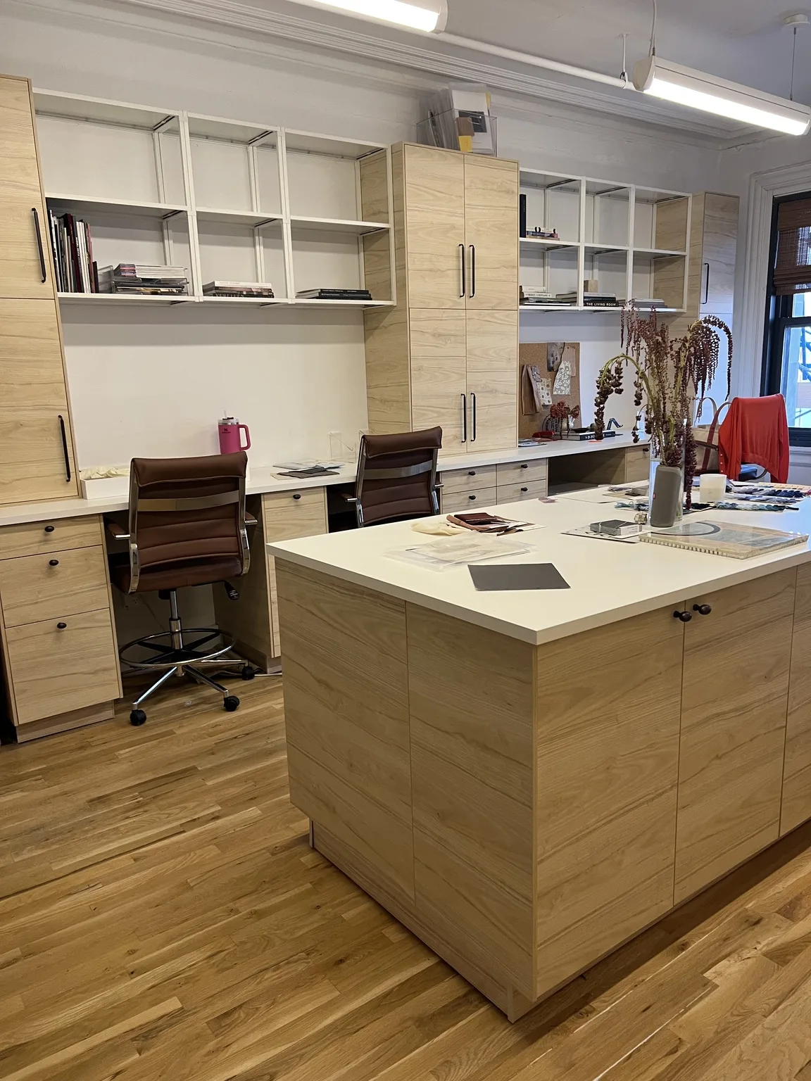 Light Wood Kitchen with Island — photo 1